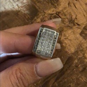 18 karat gold with diamonds